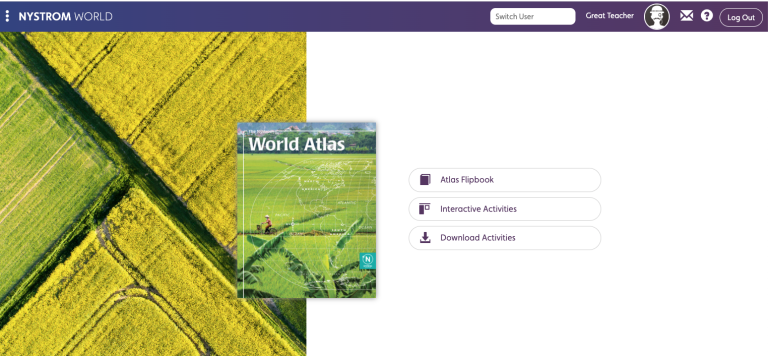 World Atlas at Nystrom World